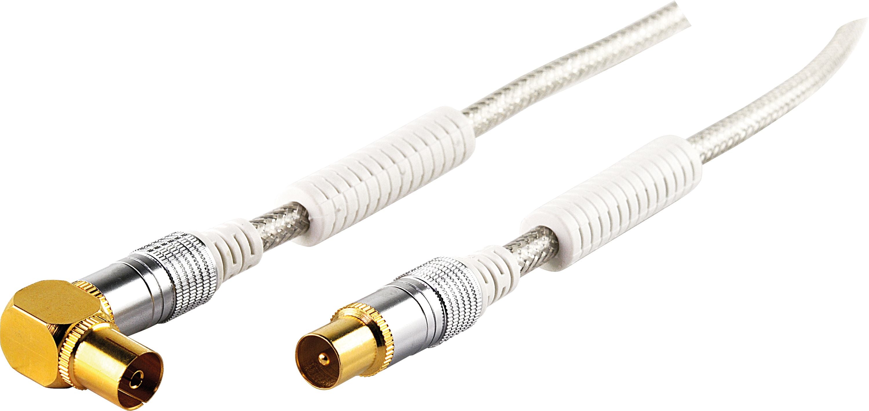 Antennenkabel mit Winkelstecker 1,5